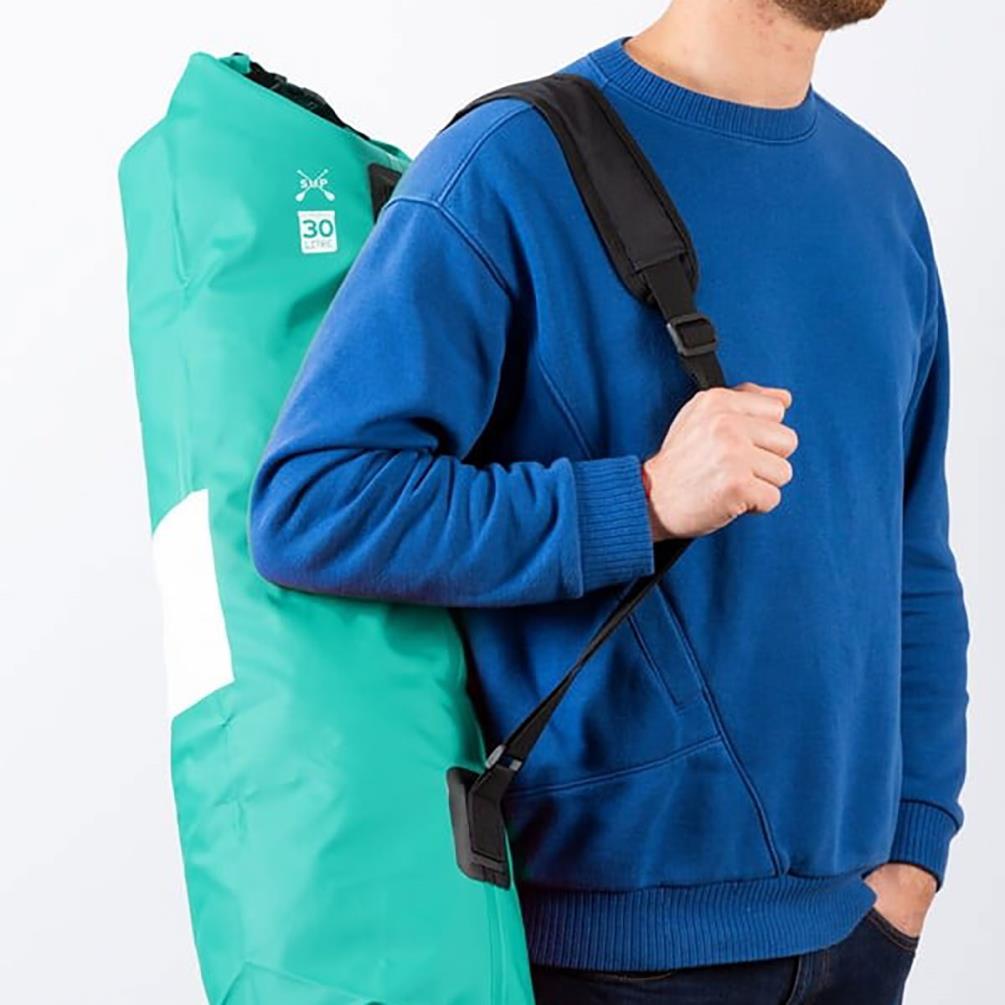 Two Bare Feet 90L Waterproof Dry Bag / Bodyboard Carry Bag - Teal Extra Image 3